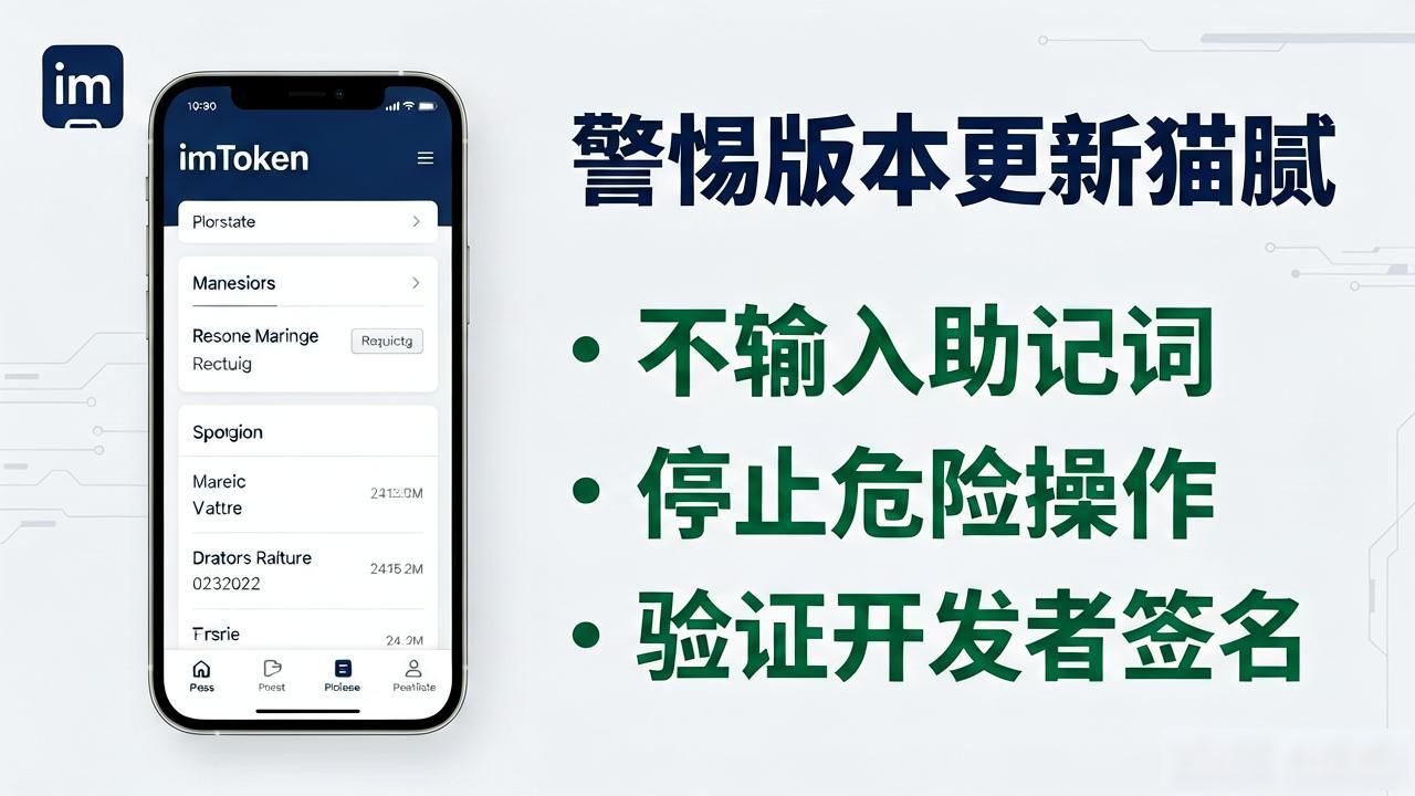 imToken钱包防骗指南_imToken 钱包下载 APP｜警惕仿盘盗币风险_imToken钱包真伪识别