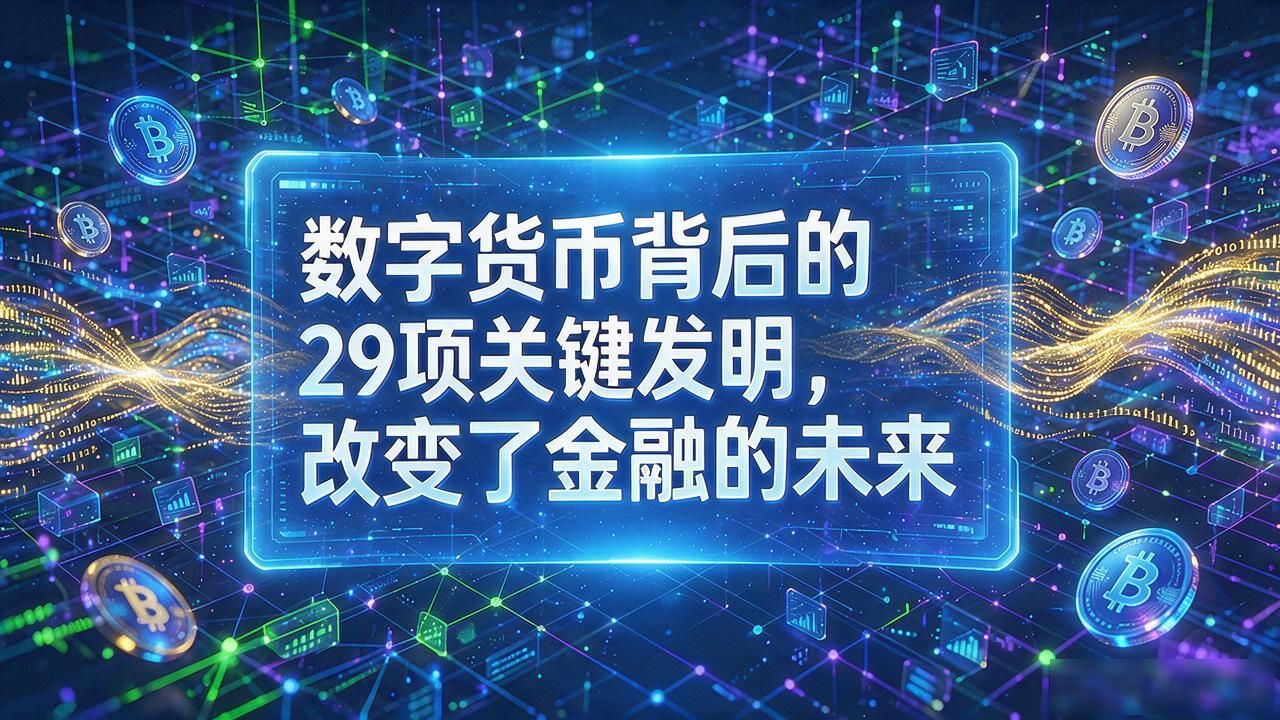 数字货币区块链技术核心支撑 区块链去中心化账本技术原理 智能合约构建去中心化金融生态_数字货币29项发明