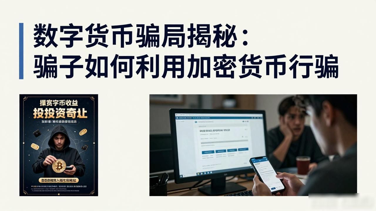 数字货币与诈骗的关系_数字货币市场监管挑战_数字货币诈骗形式