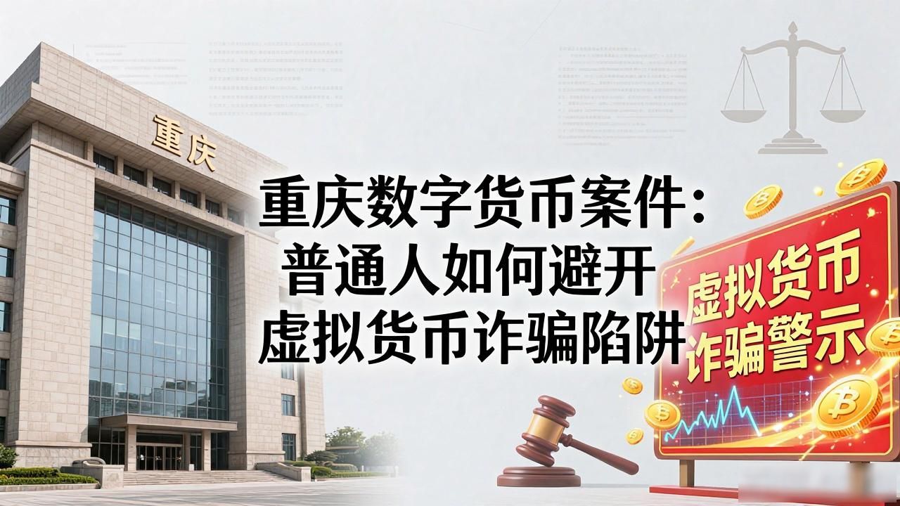 虚假数字货币交易平台_虚拟货币诈骗案件_重庆数字货币案件