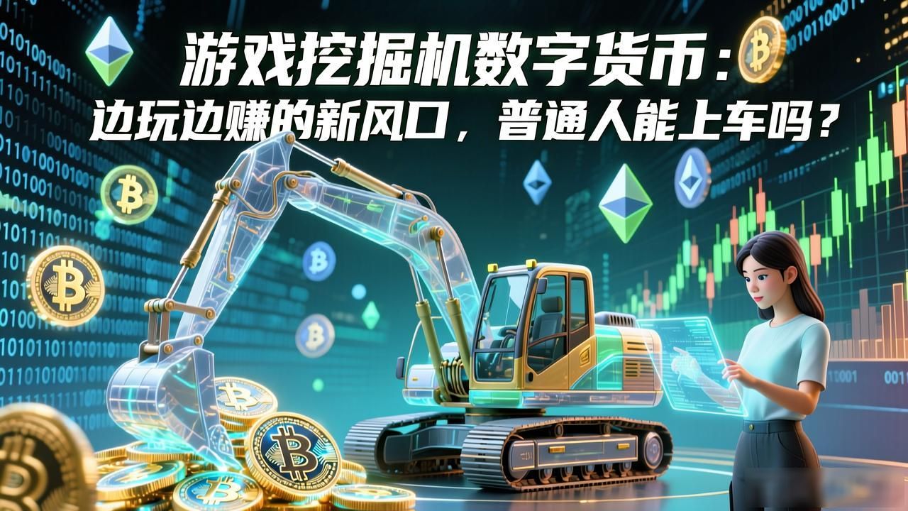 游戏挖掘机数字货币_游戏挖掘机数字货币_区块链游戏与加密货币挖矿结合