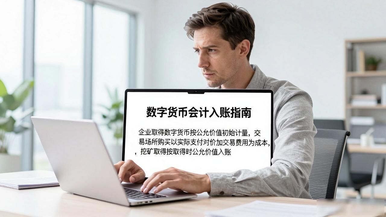 数字货币会计怎么入账_数字货币企业会计入账处理_数字货币无形资产存货分类会计处理