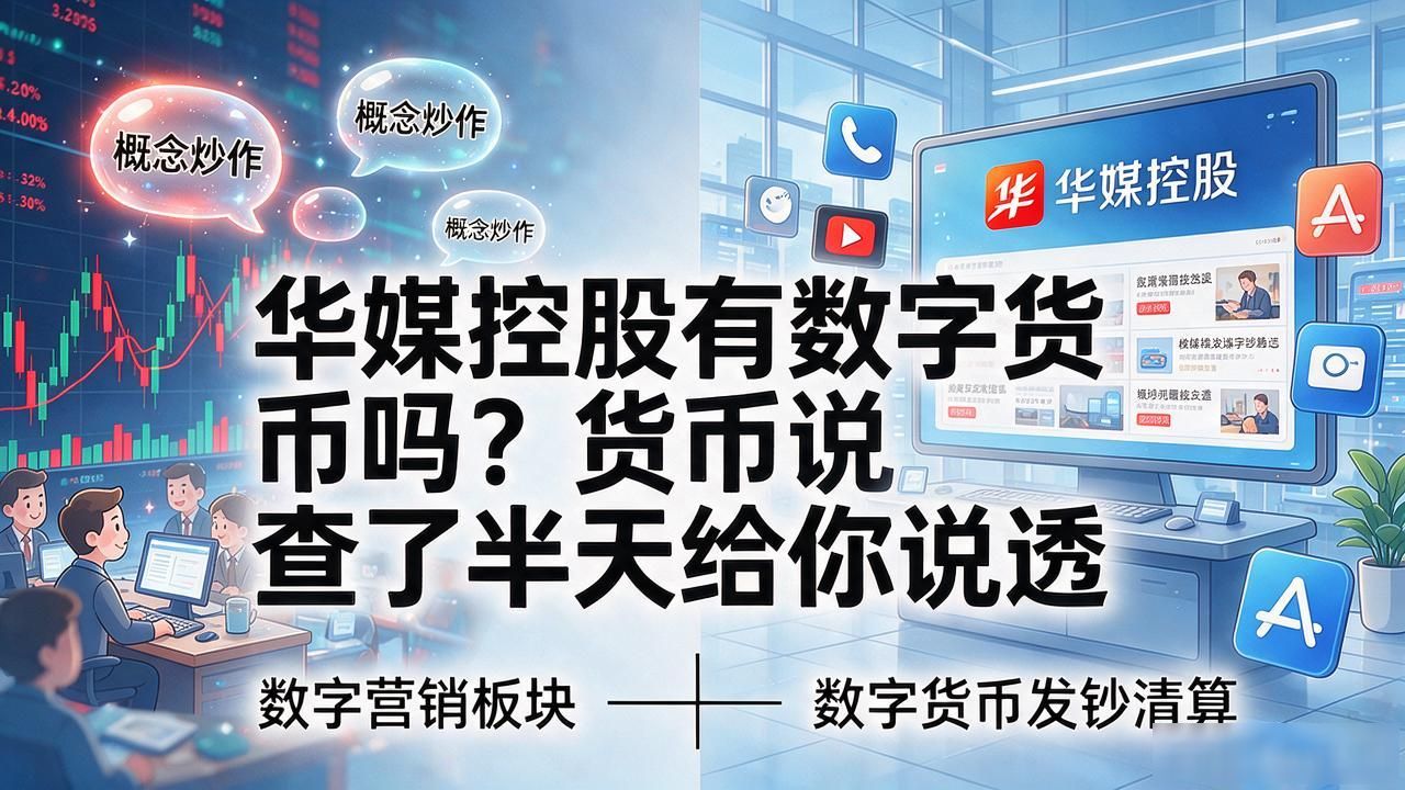 华媒控股主营业务与区块链概念辨析_华媒控股有数字货币吗_华媒控股是否涉及数字货币业务