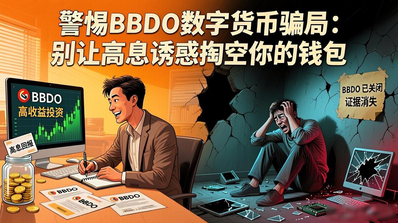 bbdo数字货币诈骗_BBDO数字货币骗局_资金盘陷阱识别
