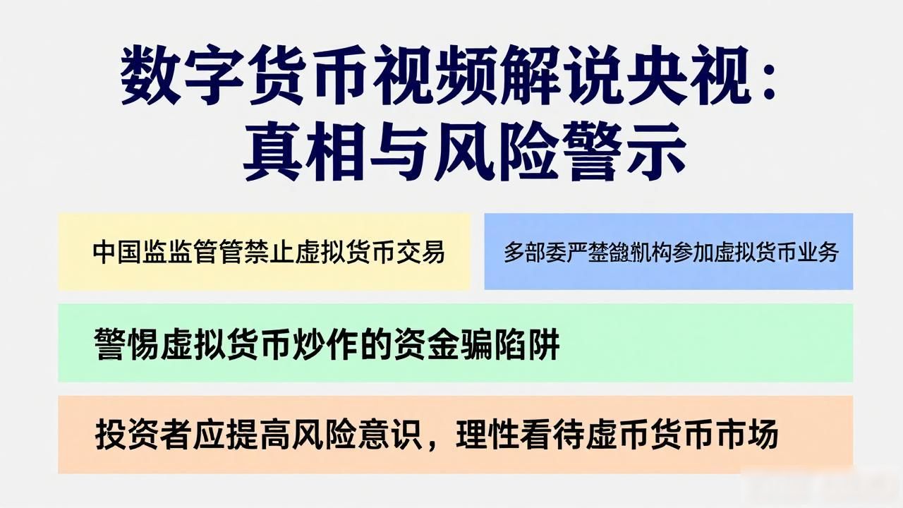 央视解说数字货币真相_数字货币视频解说央视_打击数字货币虚假信息