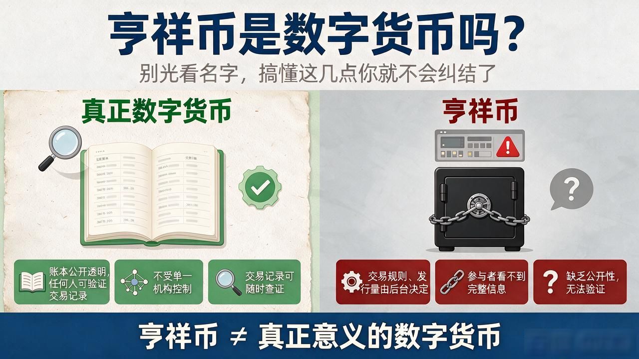 亨祥币算不算数字货币_亨祥币是数字货币吗_亨祥币与比特币的区别
