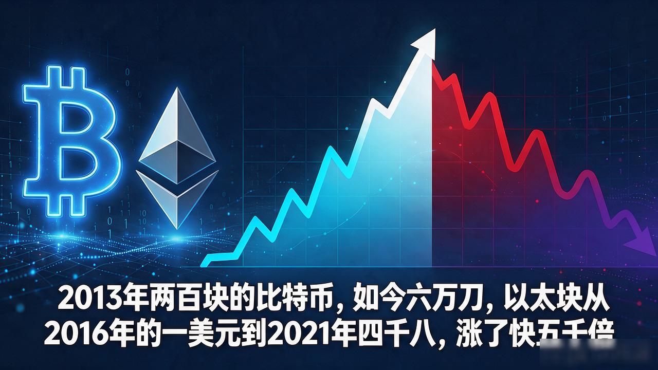 比特币2013年买入持有至今收益_数字货币涨涨了多少倍_以太坊从1美元涨到4800倍涨幅