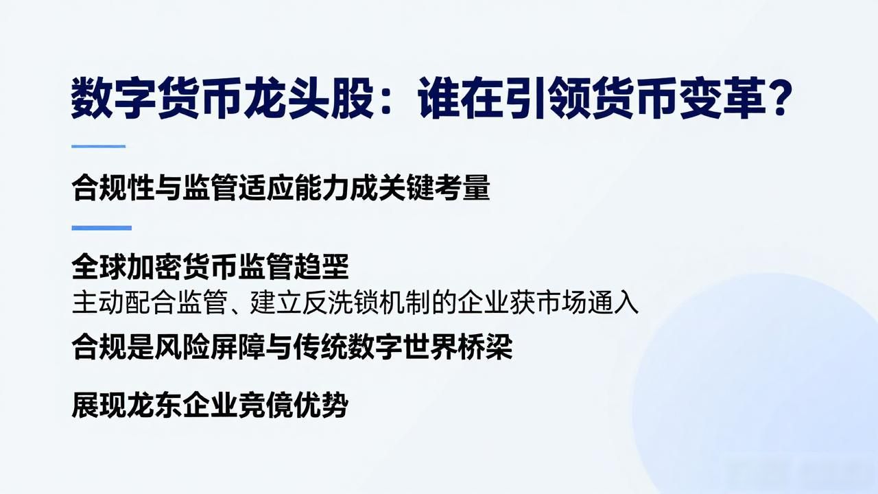 数字资产龙头企业_货币数字货币龙头股_数字货币技术基础设施