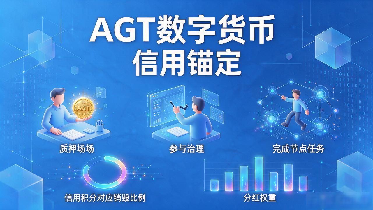 AGT数字货币去中心化信用锚定机制解析_AGT代币通缩销毁模式与价值留存逻辑_AGT数字货币介绍