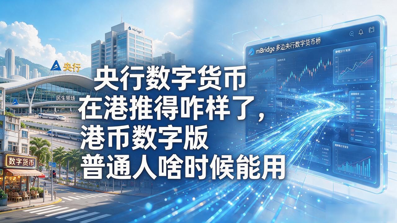 港币数字化 e-HKD试点 跨境结算_数字货币央行在港