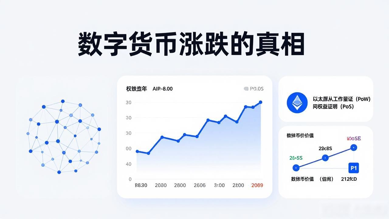 数字货币为什么会涨跌_数字货币涨跌的影响因素_数字货币市场的供需关系